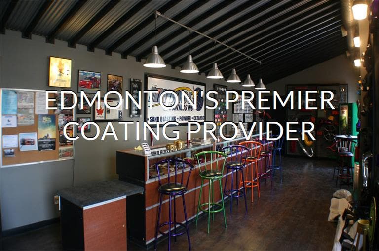 Impact Coatings Powder Ceramic Sand Blasting Edmonton Alberta
